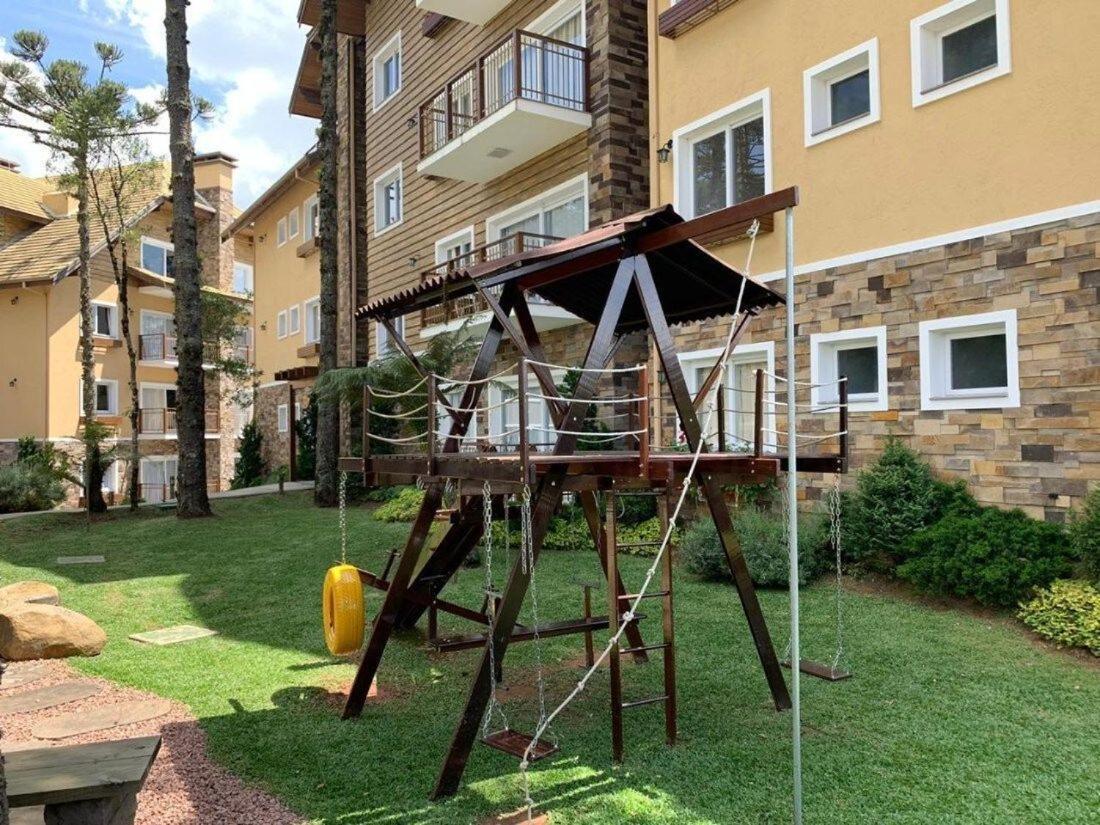 103/3 Apto Com Piscina Aquecida 그라마도 외부 사진